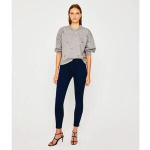 AG Adriano Goldschmied The Middi Ankle Mid-Rise Legging Ankle Jeans, size 31